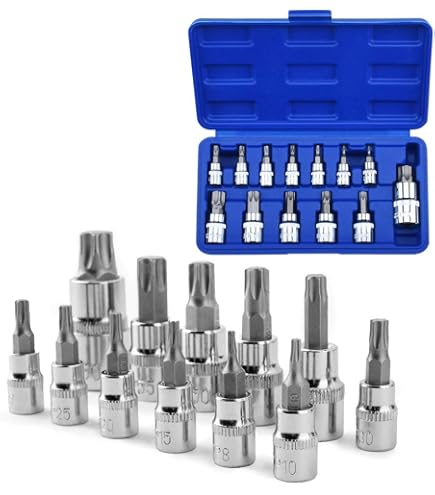 Bussola per viti Torx CHROMEplus® | 3/8 | Inserti a bussola
