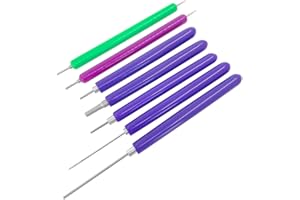 Senhai 7 in 1Quilling-Werkzeuge, 6st Andere Größe Kunst DIY Geschlitzt Papier Quilling-Werkzeuge