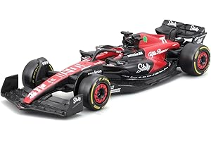 May Cheong Bburago Formula 1 F1 ALFA ROMEO TEAM STAKE C43 2023 BOTTAS - 1:43 Scale - Incredibly Detailed Die-Cast Replica Collectible Model Race Car