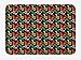 Produktbild SJuczi Music Bath Mat, Notes and DJ Headphones Pop Art Style Retro Sound Melody Rhythm Pitch Beats Graphic, Plush Bathroom Decor Mat with Non Slip Backing,Multicolor 19.7x31.5 in
