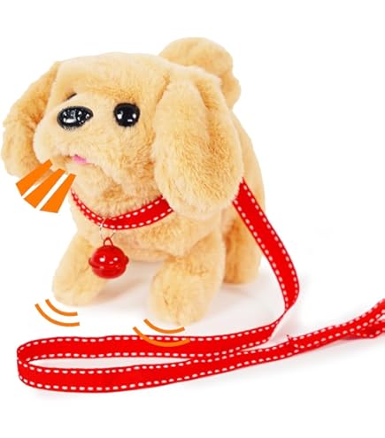 Vibbang Roboter-Welpe - Laufender & Bellender Kuschelhund Für Kinder