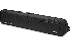 DAKINE 10001463 157cm Wheeled snowboard bag - Bolsas para tablas de snow (Wheeled snowboard bag, 157 cm, Negro, Poliéster, Fully padded, Monótono)