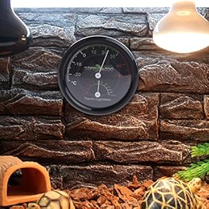 autone Reptile Thermometer–Reptile Vivarium für Reptilien Hygrometer digital Temperatur Luftfeuchtigkeit Zucht Box Supplies