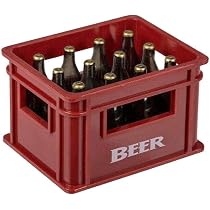 Odoria 1/12 Miniatur Bierkrüge – 2 Stück, Puppenhaus-Zubehör, Größe 1,1x1,1x1,4 Cm