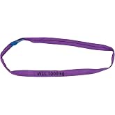 PETEX WLL Round Sling, Load Capacity: 1000 kg, Length 1 m, Circumference 2 m, DIN EN 1492-2 Purple