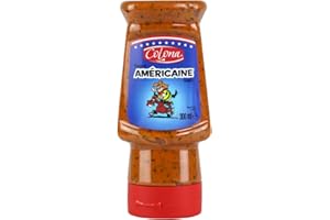 SALSA COLONA AMERICANA AMERICAINE SAUCE BOTTIGLIA TOPDOWN DA 300 ML POMODORO