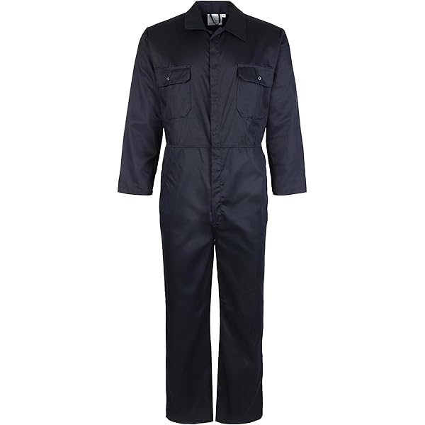 Ladies Zip Front Boilersuit Workwear Boiler Suit Coverall Overall