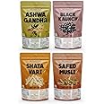 NUTRISHINE Ashwgandha, Safed Musli, Kaunch, Shatavari Powder 50gm Each for Immunity & Stamina (200 g)