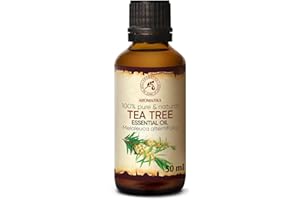 AROMATIKA TRUST THE POWER OF NATURE Aceite Esencial de Arbol de Té 50ml - Australia - 100% Puro y Natural - Ideal para Belleza - Aromaterapia - Difusor - Lámpara de Aroma - Cosméticos - Tea Tree Essential Oil