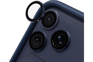 RHINOSHIELD Protections pour objectifs photo compatible avec [iPhone 17 Pro / 17 Pro Max ] Verre Trempé 9H | Résistant aux chocs et aux rayures, haute transparence, protection contre les éclats – Bleu