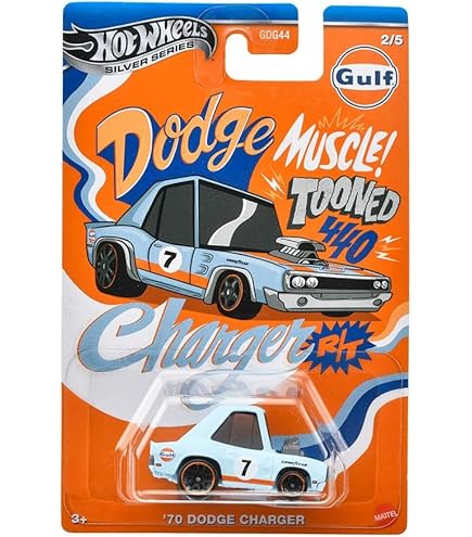 Hot Wheels Silver Series Tooned Gulf Racing - 94 Toyota Supra