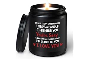 Coldbling Anniversary Valentines Gifts for Her - Sandalwood Scented Candle Birthday Christmas Wedding Romantic I Love You Gifts Presents for Him Her Girlfriend Boyfriend Wife Husband Women Men