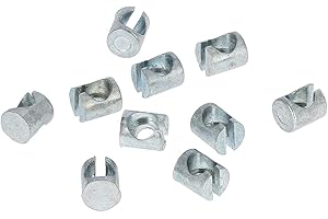 MOTOFLEX Set: 10x Lötnippelaufnahme Bowdenzug, längs geschlitzt - Simson S51, S50, KR51 Schwalbe, SR4, SR50, SR80