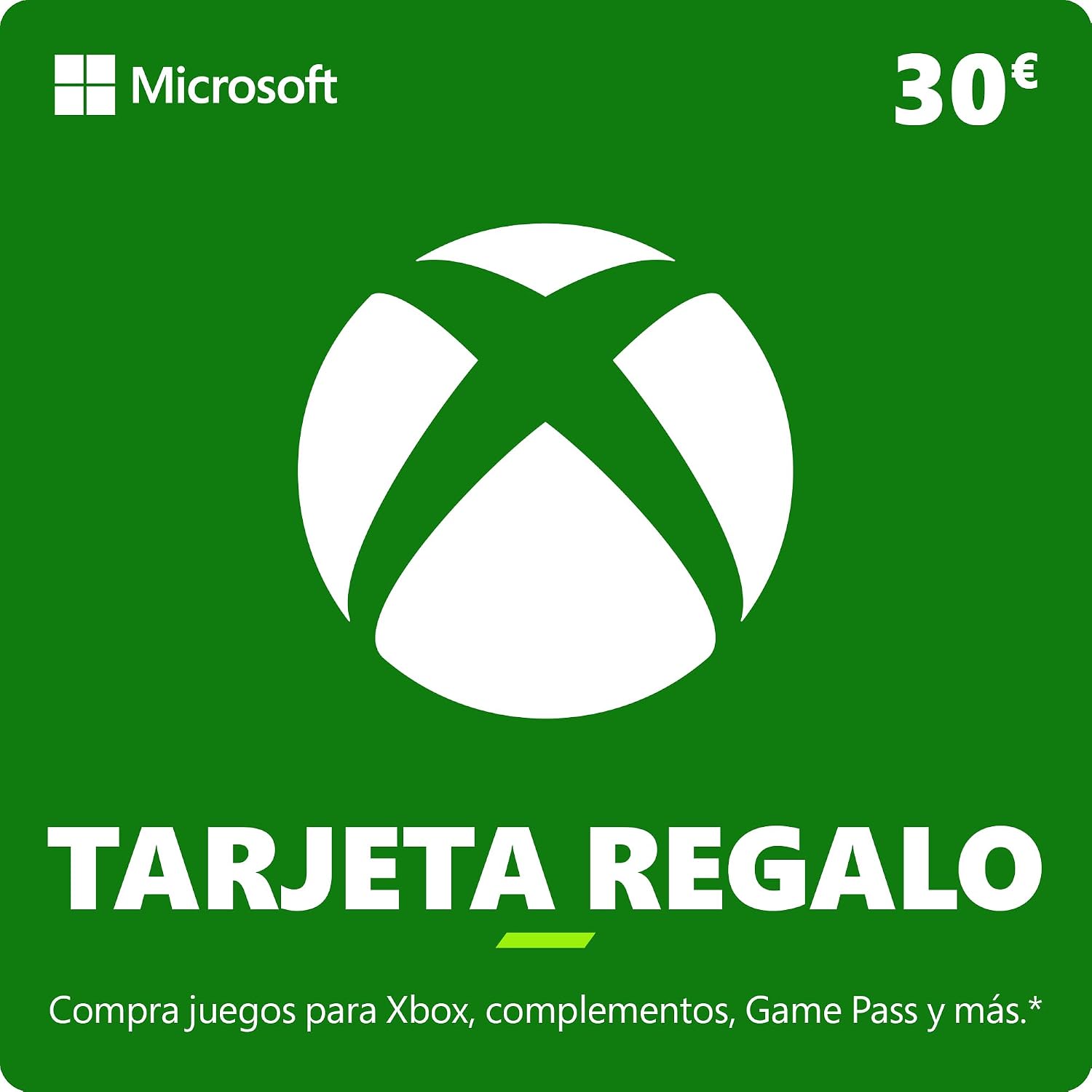 Xbox - Tarjeta Regalo Digital - 30 EUR