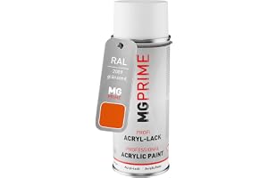 RAL 2009 Traffic orange/Verkehrsorange glansig, akryllack-sprayburk
