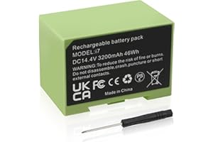 K KYUER ABL-D1 4624864 Vacuum Cleaner Batteria per iRobot Roomba E5 5134 5150 5158 E5154 E6 6198 6134 i7 i7+ 7150 7550 i7550 i7558 i3 i3+ 3150 3550 3558 i4 i4+ 4150 4550 4552 i6 i6+ 6150 6550 6158