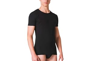 O-DAY Liabel 2Pz Maglietta Uomo Intima Cotone Elasticizzato ComfortFit | Morbidezza e Traspirabilità | T-Shirt Uomo per Tutte Le attività