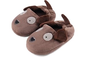 LACOFIA Pantuflas Peluche de Invierno para niña o niño Zapatillas de casa de Conejo
