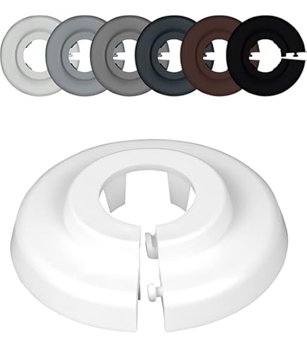 Rosetón Cónico QUICK PLOMBERIE - Altura 09mm X 10 Unidades