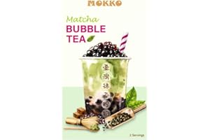 XIHAHA Mokko Green Matcha Bubble Tapioca Pearl Milk Tea Mix 150g