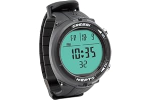 Cressi Nepto Watch Computer - Freediving Watch/Computer,One Size, Unisex Adult