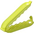 Rotho Onda Set di 10 Clip di Chiusura per Borsa Piccola, Plastica (PP) senza BPA, Verde, 12.0 x 11.0 x 1.6 cm