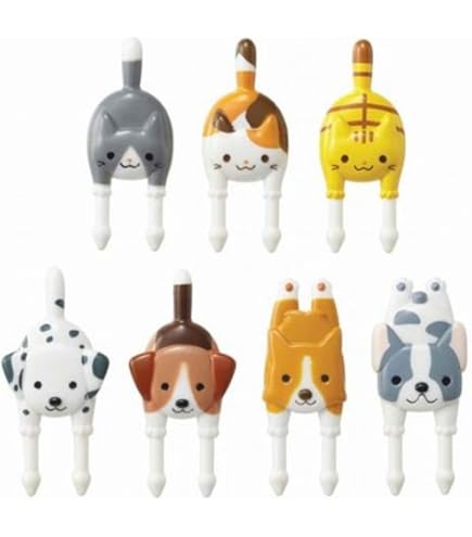 Set di 120 spiedini per alimenti per bambini animali Bento