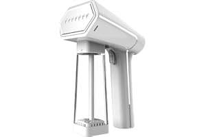 SteamOne - Steamer Défroisseur Vapeur 1600W 25g/min SN20GW - Fer Portatif Autonomie 8min (140ml) - Élimine 99,99% d'Impuretés - Prêt en 45s - Ultra Puissant, Compact et Pratique - 2 Modes de Vapeur