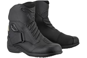 Alpinestars Bottes moto New Land Goretex, Noir, Taille 45