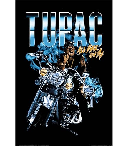 Tupac & 2Pac Posters - 90s Hip Hop Rapper Wall Art - Mid 90s Merch