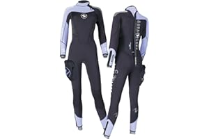 AQUA LUNG Aqualung Dynaflex - Mono de neopreno para mujer (5,5 mm)