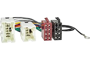 tomzz Audio 7038-002 Câble Adaptateur Radio Compatible avec Nissan X-Trail Micra Murano Navara 350Z Almera Infiniti sur Norme 16pins ISO