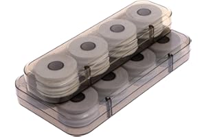 Kemelo 8/16Pieces Foam Winding Board Fishing Line Wire Shaft Bobbin Spools Tackle Box Gift,Fishing Tackle,21X6X3Cm