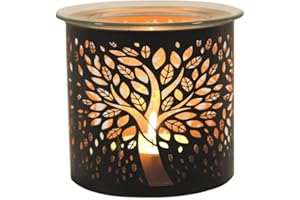 AROMA ACCESSORIES Aroma Black Tree of Life Wax Melt Warmer