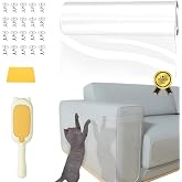 Sofa Protector for Cats Scratch, 30 x 500 cm, Scratch-Resistant for Cats and Sofas, Easy to Install, Plastic Sofa and Cat Tra
