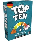 Ten Gioco Da Tavolo In Italiano – Divertimento Per Tutta La Famiglia, Party Game, Adatto A 3+ Giocatori
