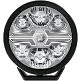 Hella Led-Uzun Huzme Far Black 9" - 12/24V - Yuvarlak - Referans Sayısı: 50 - Berrak - A&ccedil;ık Renk: Beyaz - Kablo Uzunluğu: 500