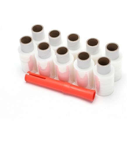 3 X BLACK STANDER PALLET STRETCH CLING FILM WRAP ROLLS - View #5