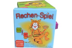 SCHOTT VERLAG & WERBUNG Rechen-Spiel Zahlenbereich 1-100 Lernkarten, leicht Lernen mit Karteikarten