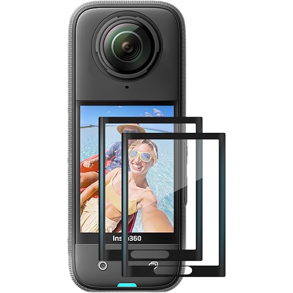 NHPY 2 Pezzi Copriobiettivo In Silicone Per Insta360 X4 – Custodia Antigraffio E Anticaduta, Accessori Protezione Per Fotocamera