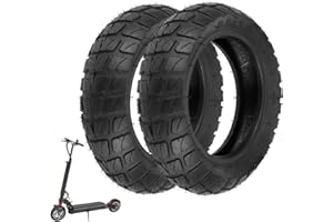 VOLOHAS 8,5 x 3 ruote di ricambio per pneumatici interni ed esterni KUKIRIN G2 Pro/Zero 9/VSETT 9/9+/Inokim Light 2 scooter elettrico 8 1/2 x 3 ispessito anteriore e posteriore (2 pneumatici esterni)