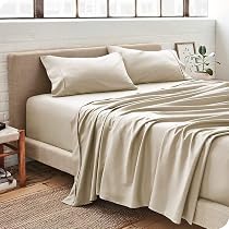 Buy Elastic Fitted Bedsheets Single Bed Size 400 TC - Cotton ...