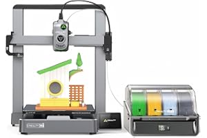 Creality Hi Combo (A) Stampante 3D Multicolore con CFS, 500mm/s Alta Velocità, Autolivellamento, Lettura Filamento e Estrusore Anti-Blocco, 95% Preassemblato, Struttura Metallica 260x260x300 mm