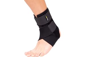 BraceUP Ankle Support - Relieve Pain, Enhance Stability for Foot Pain, Sprained Ankle, Achilles Tendonitis, Men and Women
