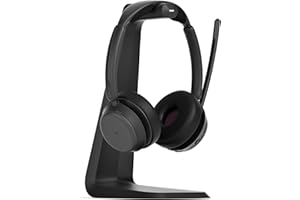 EPOS Impact 1061T ANC Stereo Bluetooth Headset Teams Zertifiziert mit Active Noice Cancelling (ANC) inkl. kontaktlose Ladestation