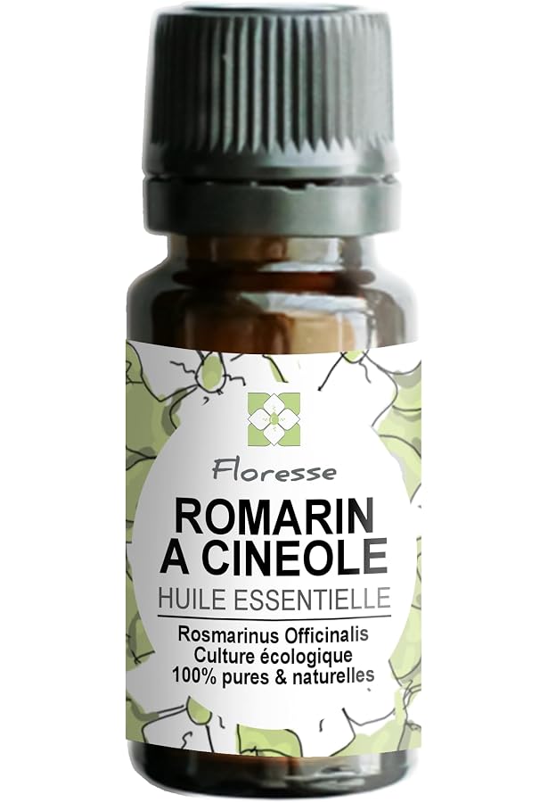 Huile Essentielle De Romarin à Cinéole 500 Ml Pure Et Naturelle - Marque Sweet Garden