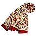 Produktbild Lorenzo Cana Luxus Seidenschal aufwändig bedruckt Paisley Muster Schal 100% Seide 50 x 170 cm harmonische Farben Damentuch Schaltuch