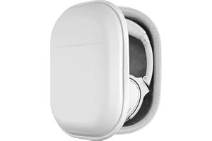 Geekria Shield hörlursfodral kompatibelt med Bose QC Ultra II, QC Ultra, QC45, QC 35 II och QC25, ersättande hårt resefodral