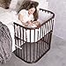 Babybay Varnished Boxspring Co-Sleeper Cot, Colonial