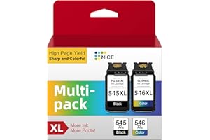 Wkłady atramentowe 545 546 XL, Neiber PG-545XL CL-546XL Zamienne do wkładu Canon 545-546, PG-545 CL-546 Czarny i kolor, do Pixma TR4550, TS3150 TS3350, MG2555s MG3050 550s, MX495